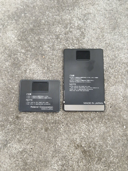 Roland Drums and Percussion standard ROM card SL-JD80-01 - Enhances Sound Library, Easy Installation - Excellent w/ Original case