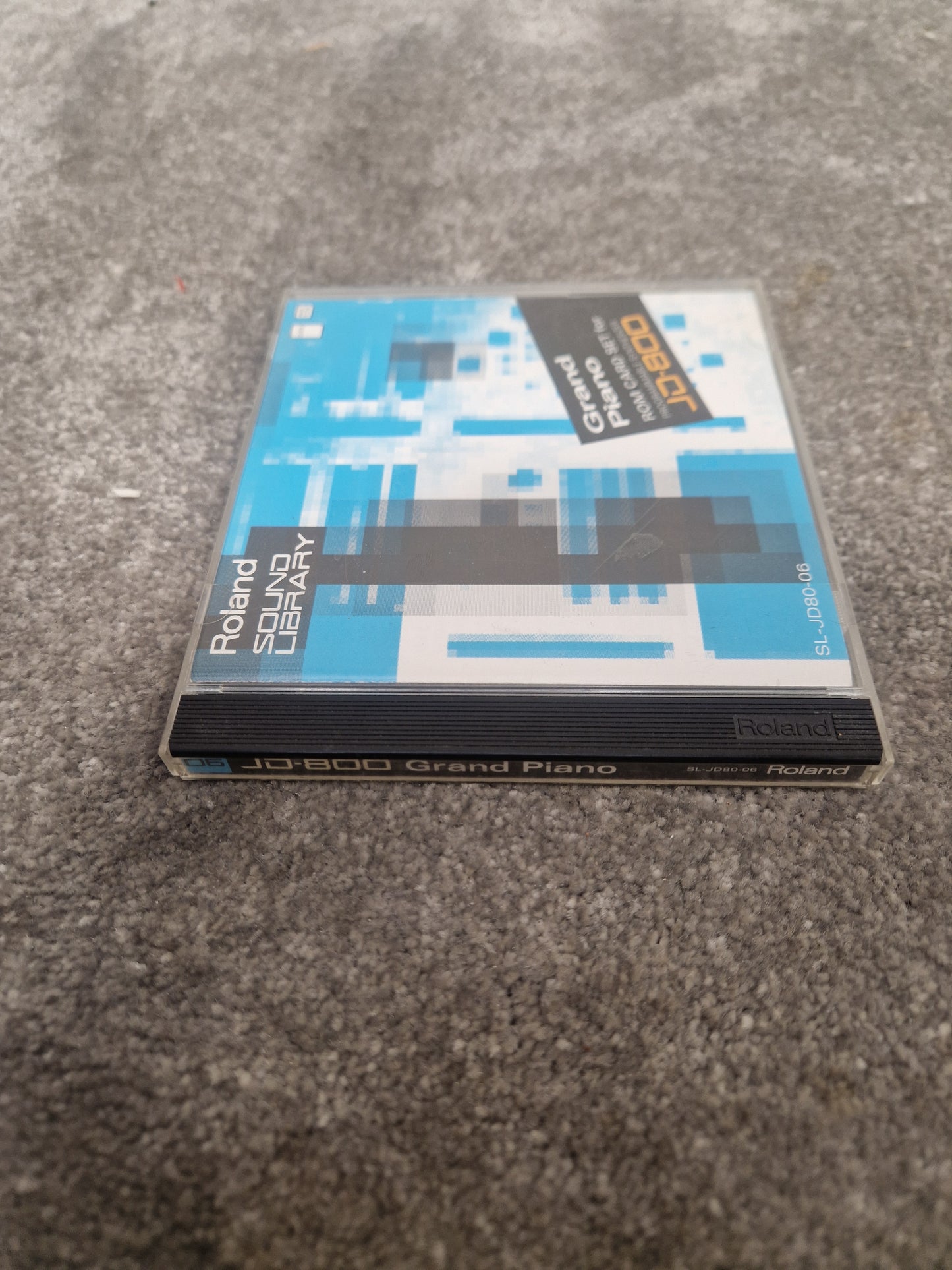 Roland Grand Piano ROM card SL-JD80-06 - High-Quality Sound, Easy Installation - Excellent w/ Original case