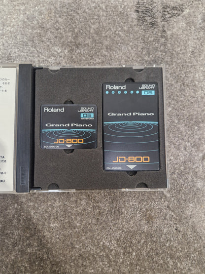 Roland Grand Piano ROM card SL-JD80-06 - High-Quality Sound, Easy Installation - Excellent w/ Original case