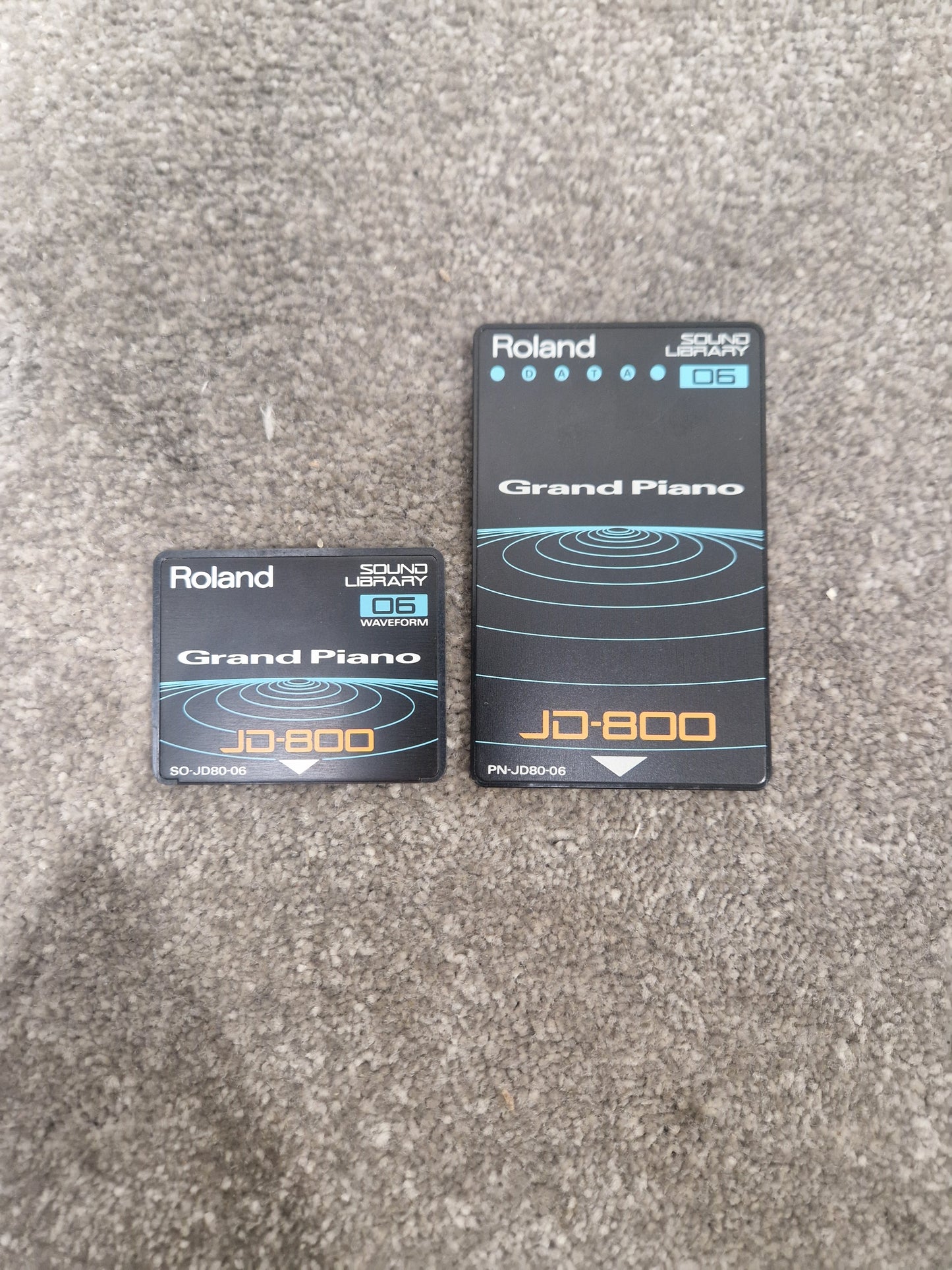 Roland Grand Piano ROM card SL-JD80-06 - High-Quality Sound, Easy Installation - Excellent w/ Original case