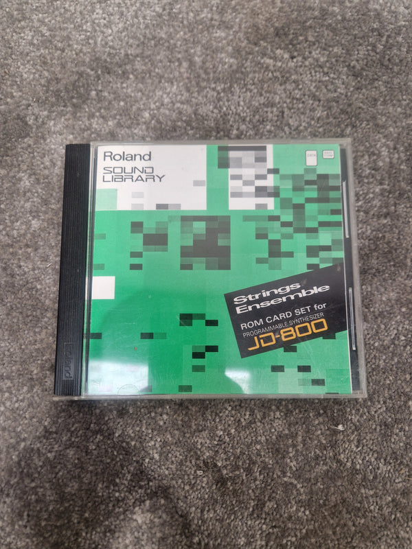Roland String ensemble ROM card SL-JD80-04 - Expressive String Sounds, Easy Integration - Excellent w/ Original case