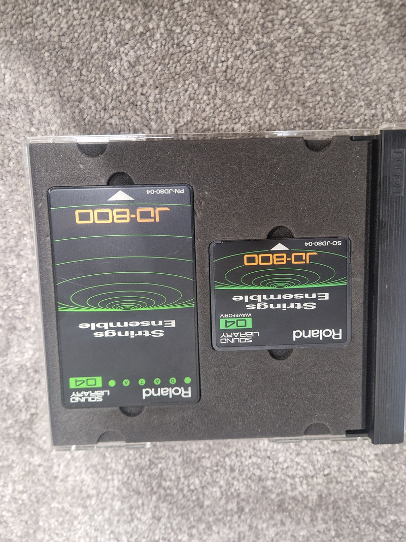 Roland String ensemble ROM card SL-JD80-04 - Expressive String Sounds, Easy Integration - Excellent w/ Original case - Image 11