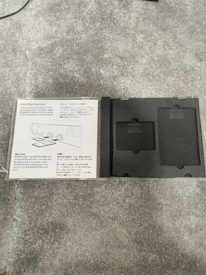 Roland Guitar collection ROM card SL-JD80-07 - Enhances Sound Quality, Easy to Install - Excellent w/ Original case - Image 8
