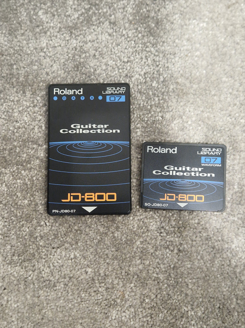 Roland Guitar collection ROM card SL-JD80-07 - Enhances Sound Quality, Easy to Install - Excellent w/ Original case - Image 2