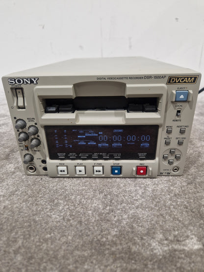 Sony DSR-1500AP - Professional DVCAM Recorder, SDI Output - Very Good