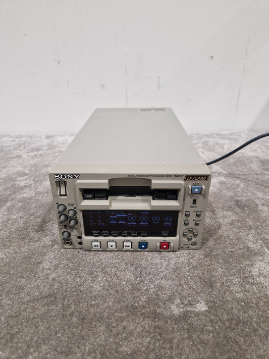 Sony DSR-1500AP - Professional DVCAM Recorder, SDI Output - Very Good