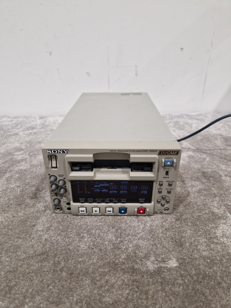 Sony DSR-1500AP - Professional DVCAM Recorder, SDI Output - Very Good - Image 1