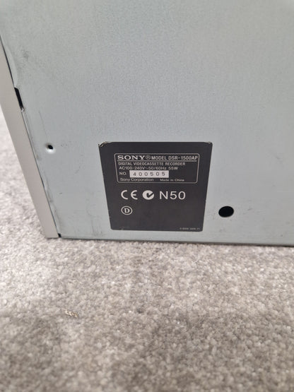 Sony DSR-1500AP - Professional DVCAM Recorder, SDI Output - Very Good