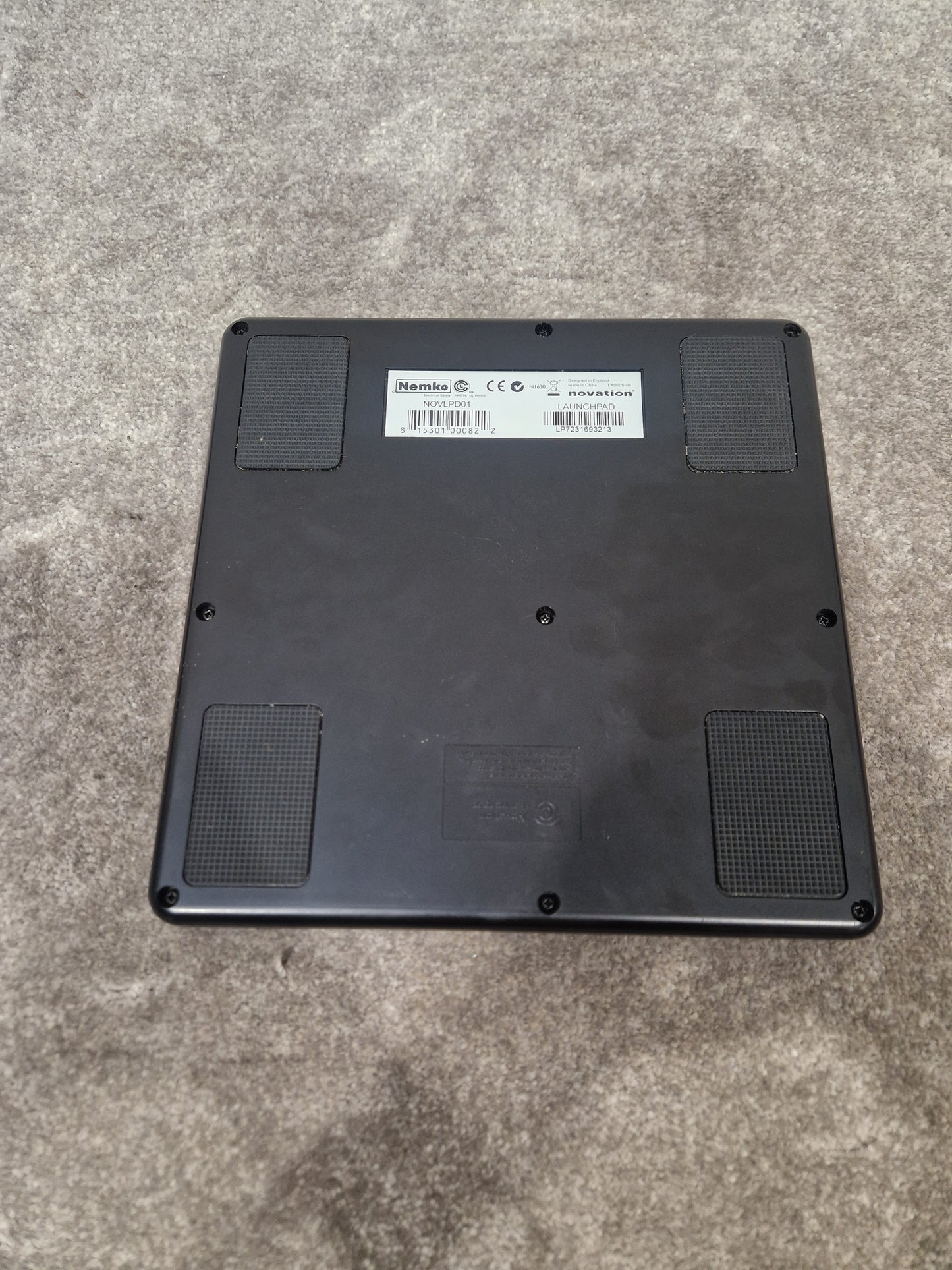 Nemko NOVLPD01 LAUNCHPAD - MIDI Controller, USB Connectivity - Very Good