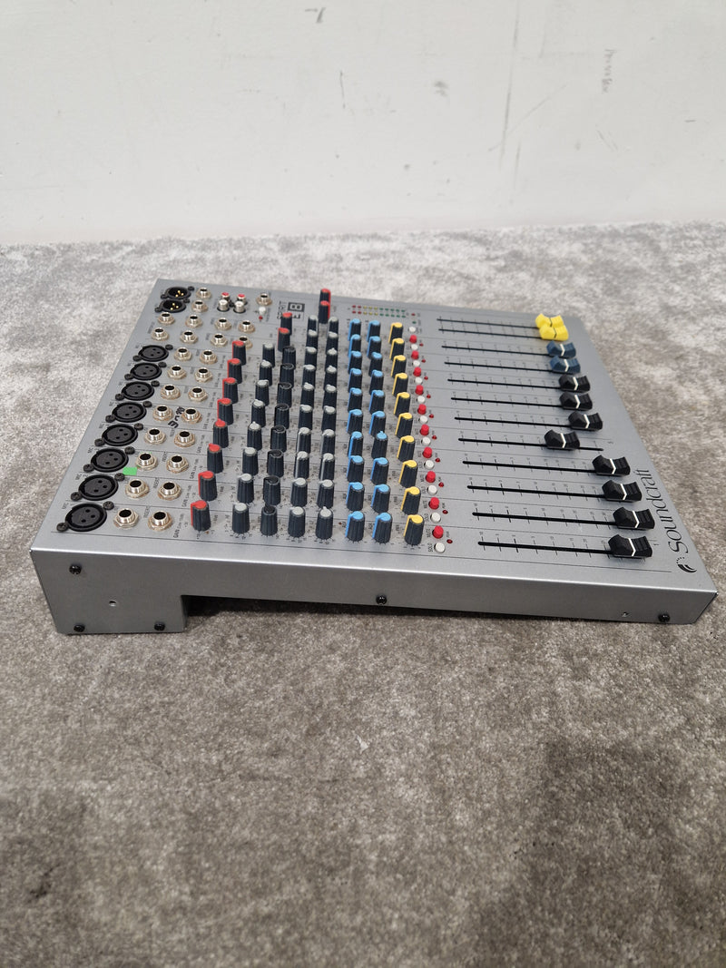 Soundcarft Spirit E8 - 8-Channel Mixer, Compact Design - Excellent w/ Power Supply - Image 3