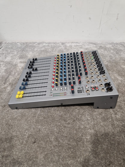 Soundcarft Spirit E8 - 8-Channel Mixer, Compact Design - Excellent w/ Power Supply
