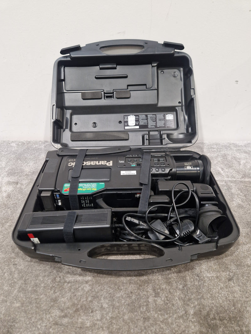 Panasonic NV-M50 - Professional Video Camera, 3-CCD Technology - Very Good w/ Power Supply & Hard Case & Camera Accessories & Adapter - Image 1