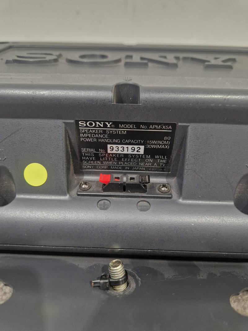 Sony APM-X5A Pair - High-Fidelity Audio Speakers, Durable Build - Very Good - Image 8