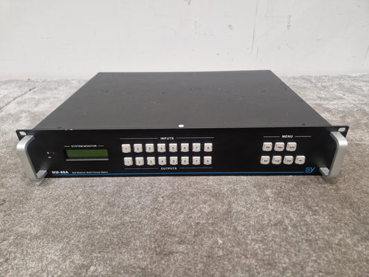 SY MM-88A Modular Matrix Switcher - Professional Audio Routing, 8x8 Matrix - Fair