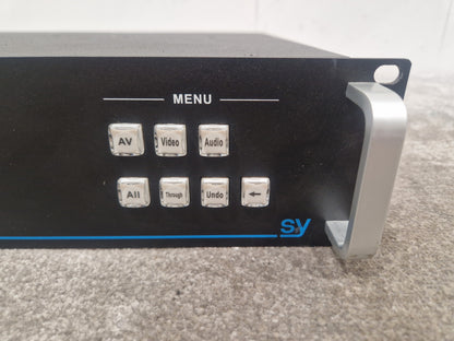 SY MM-88A Modular Matrix Switcher - Professional Audio Routing, 8x8 Matrix - Fair