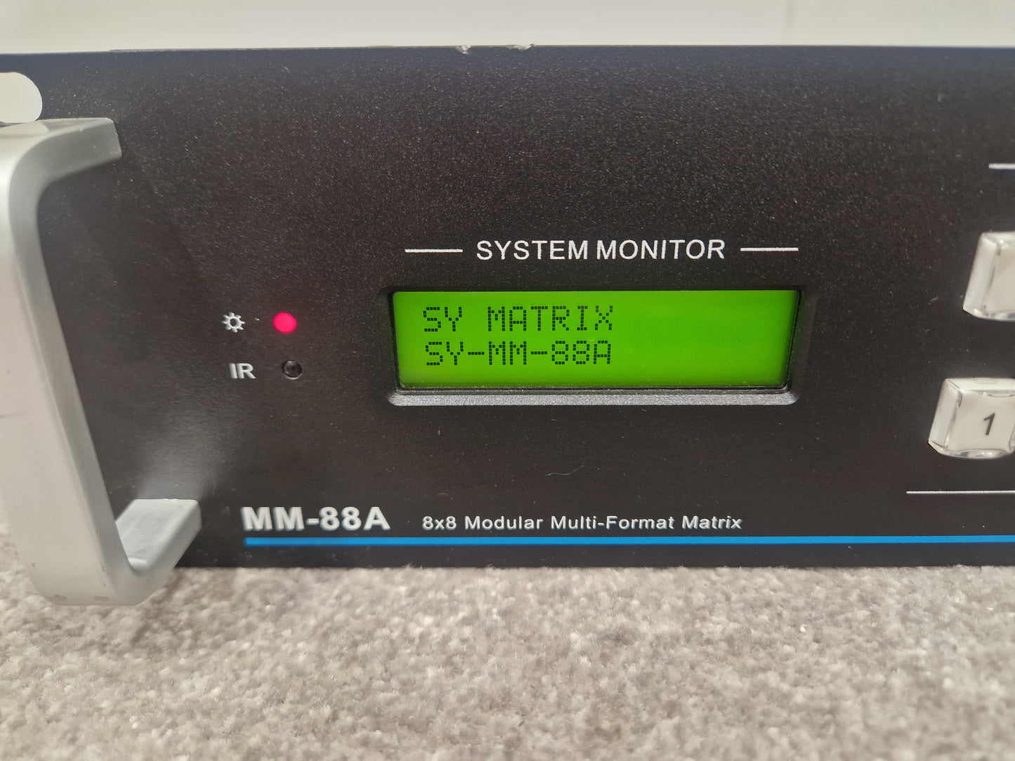 SY MM-88A Modular Matrix Switcher - Professional Audio Routing, 8x8 Matrix - Fair