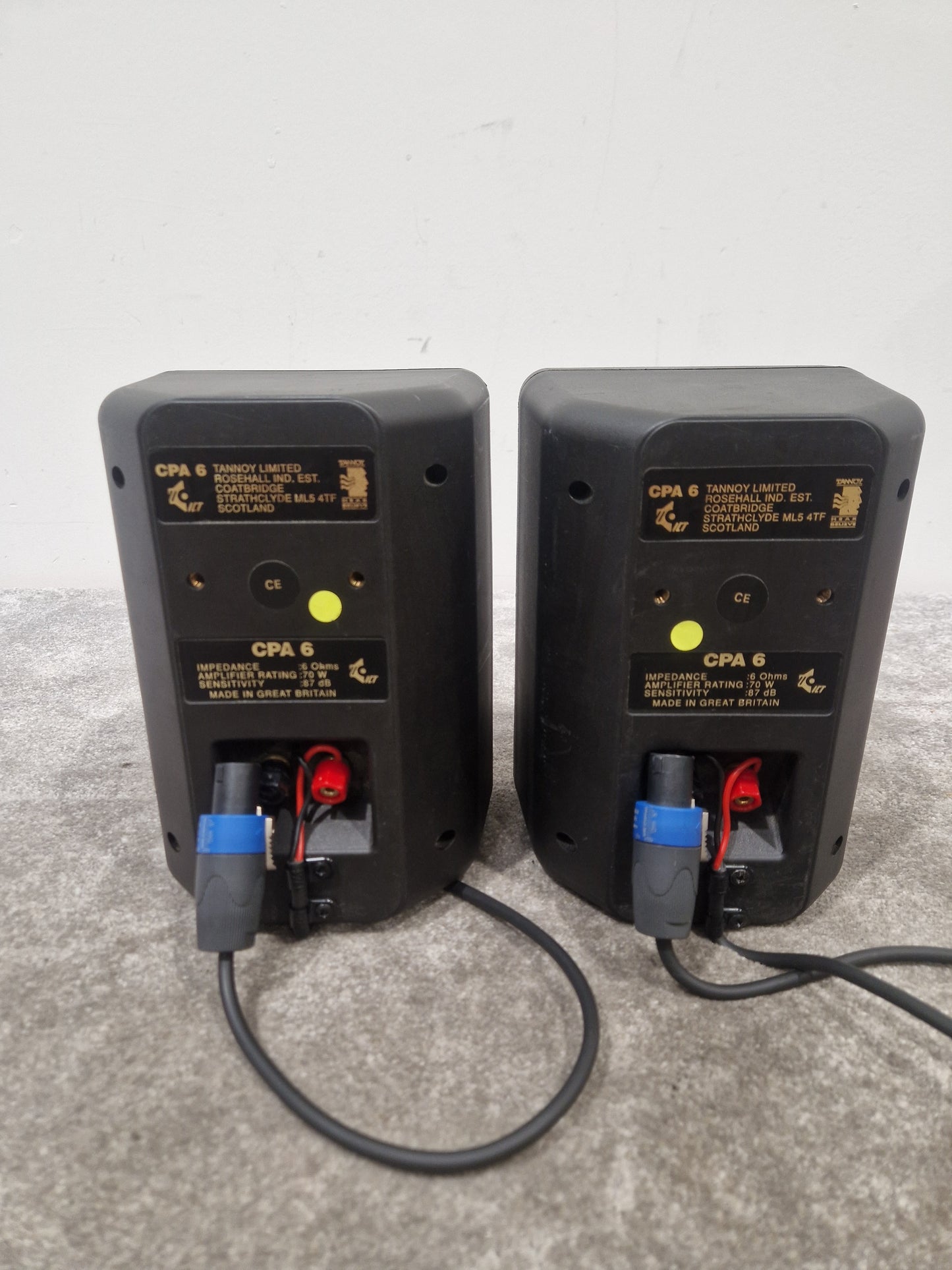 Tannoy CPA 6 – Contractor Series Speaker Pair – Very Good