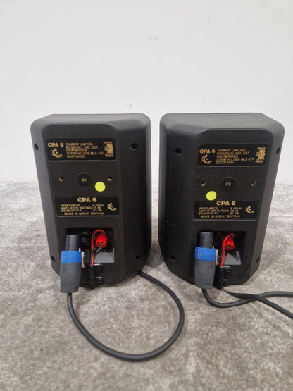 Tannoy CPA 6 – Contractor Series Speaker Pair – Very Good