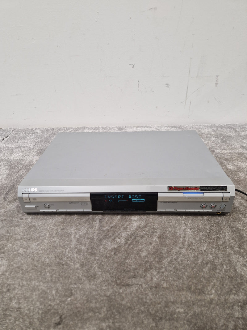 Philips CDR796/00S – CD Recorder, Digital Audio Player – Very Good - Image 2