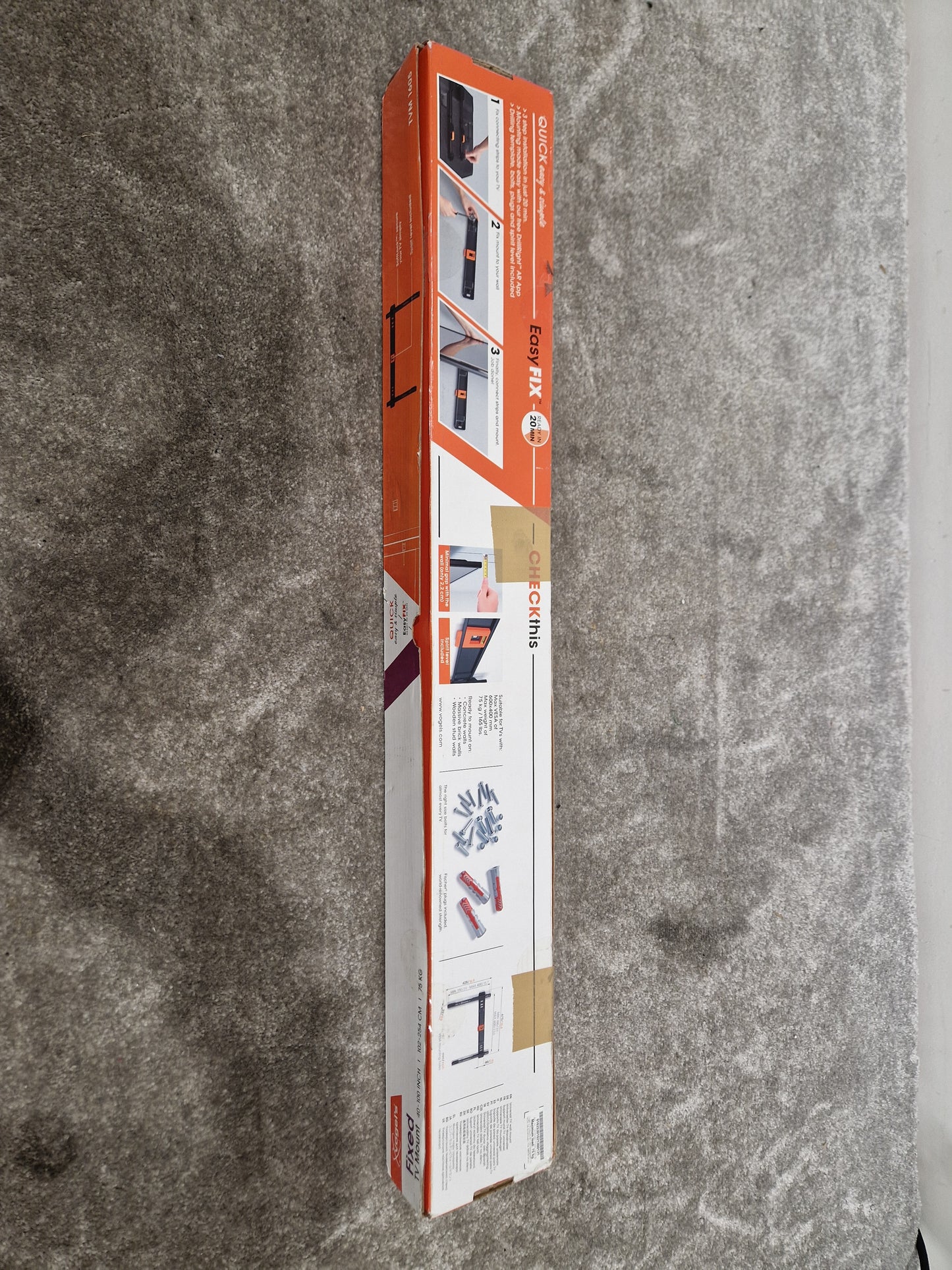 Vogels TVM 1605 TV Wall Mount - Supports up to 30kg, Tilt Function - Open Box