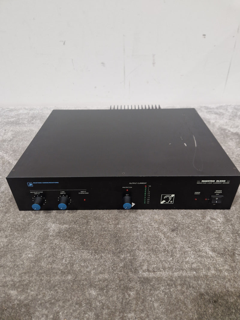 Mustang Maestro DL500 Hearing Induction Loop Driver – Good - Image 1