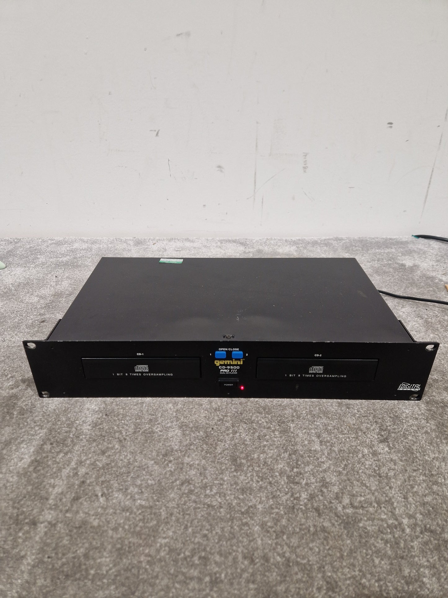 Gemini CD-9500PRO 3 - Professional Dual CD Player, Pitch Control - Good