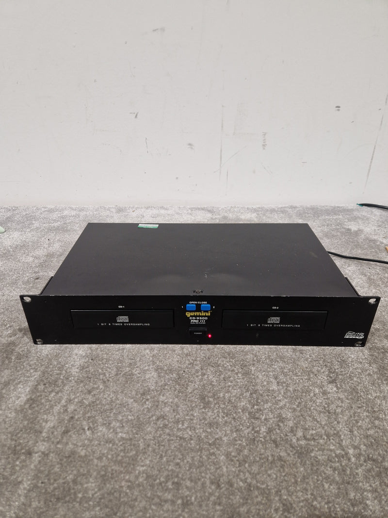 Gemini CD-9500PRO 3 - Professional Dual CD Player, Pitch Control - Good - Image 14