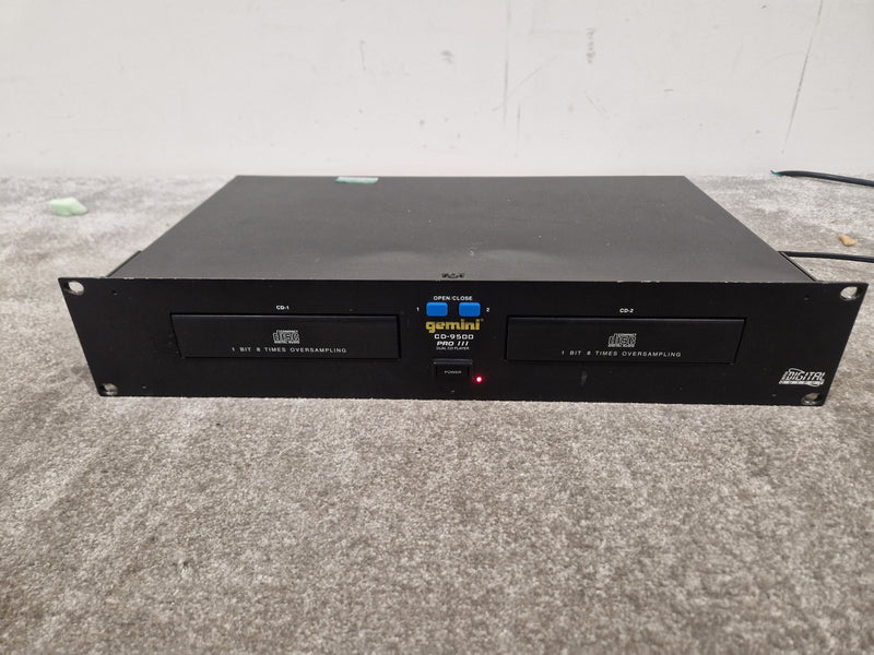 Gemini CD-9500PRO 3 - Professional Dual CD Player, Pitch Control - Good - Image 22