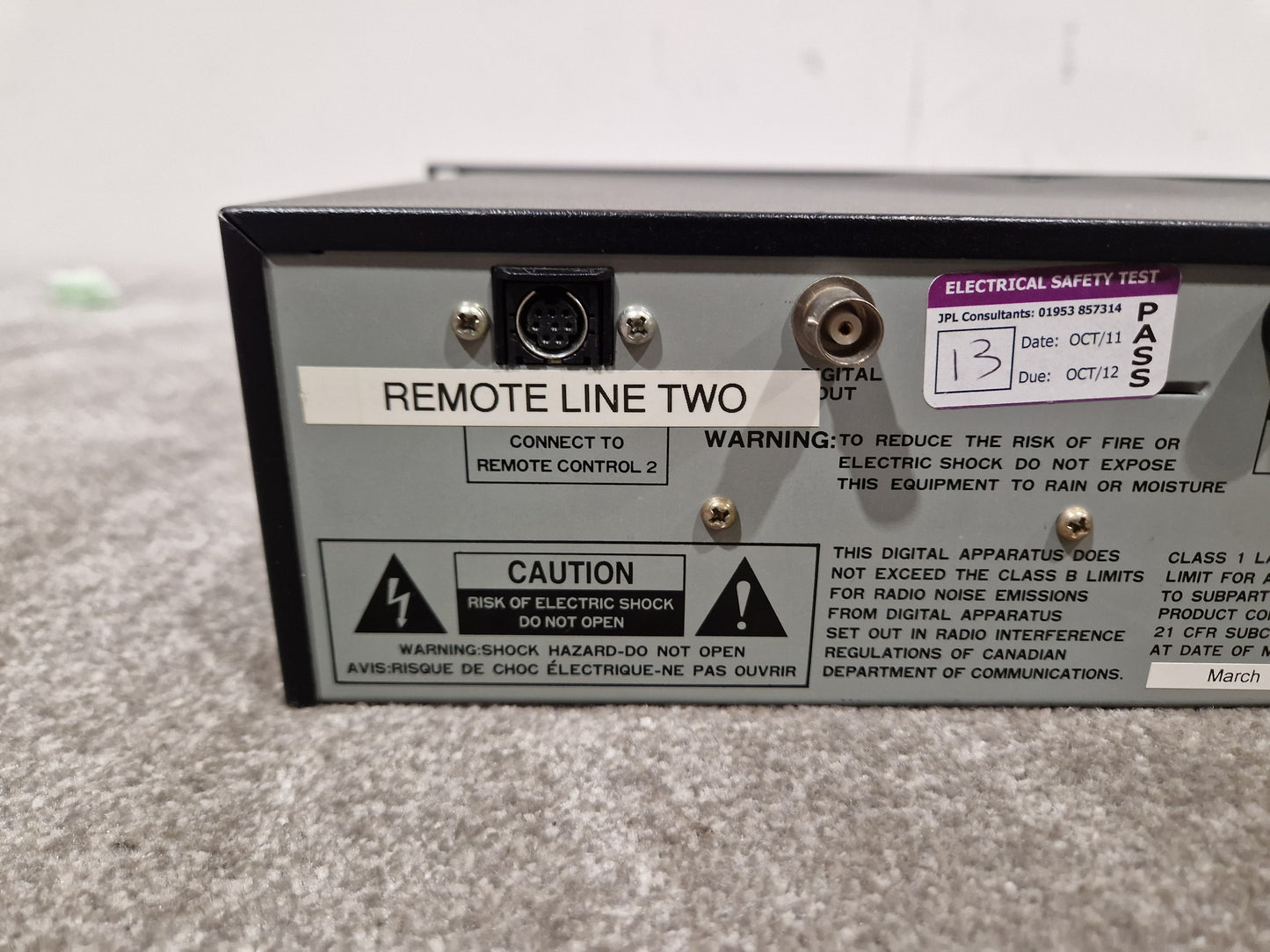 Gemini CD-9500PRO 3 - Professional Dual CD Player, Pitch Control - Good