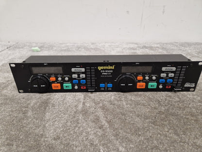 Gemini CD-9500PRO 3 - Professional Dual CD Player, Pitch Control - Good