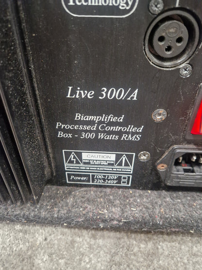 SR Technology Live 300A Speaker - High Fidelity, Durable Design - Good w/ Power Supply