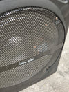 Vocal Star Speaker VS-P120 Portable PA System - Dual Mic Inputs - Fair w/ Power Supply & Microphone pair - Photo 2