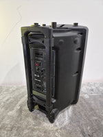 Vocal Star Speaker VS-P120 Portable PA System - Dual Mic Inputs - Fair w/ Power Supply & Microphone pair - Image 4