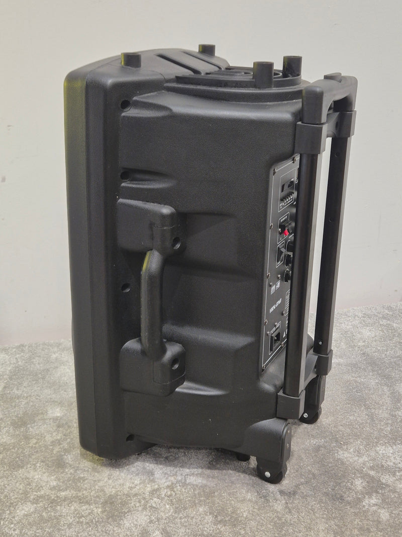 Vocal Star Speaker VS-P120 Portable PA System - Dual Mic Inputs - Fair w/ Power Supply & Microphone pair - Image 8