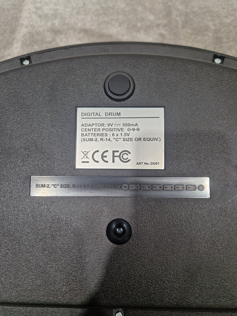 Gear4Music DD40 Digital 4 Pad Drum - Compact Design, Responsive Pads - Excellent w/ Sticks and Power Supply - Image 11