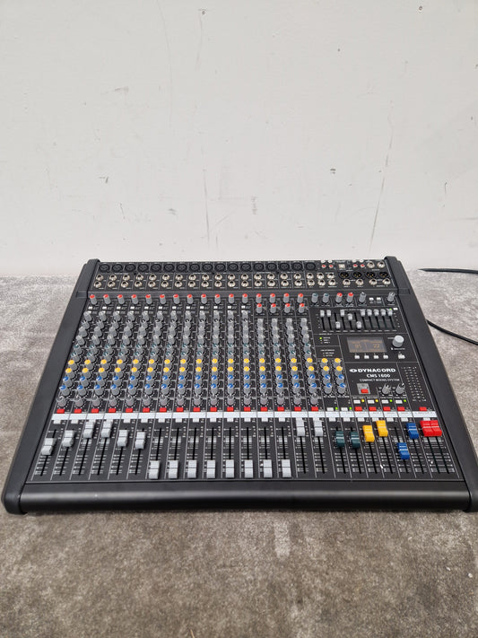 Dynacord CMS 1600 - 16-Channel Mixer, USB Audio Interface - Excellent w/ Original Box & Power Supply
