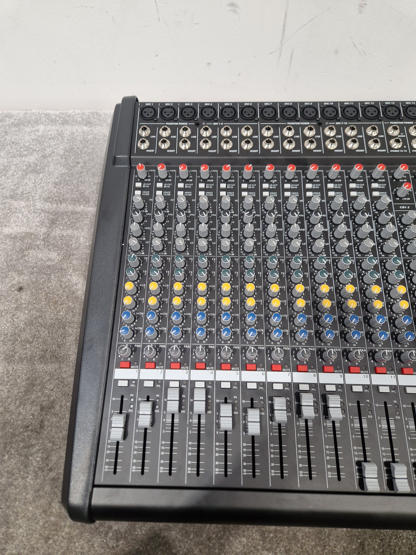 Dynacord CMS 1600 - 16-Channel Mixer, USB Audio Interface - Excellent w/ Original Box & Power Supply