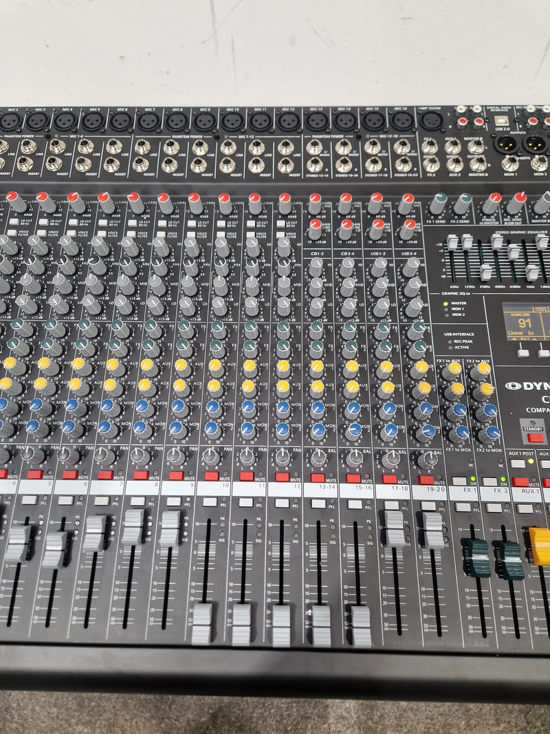 Dynacord CMS 1600 - 16-Channel Mixer, USB Audio Interface - Excellent w/ Original Box & Power Supply - Image 5