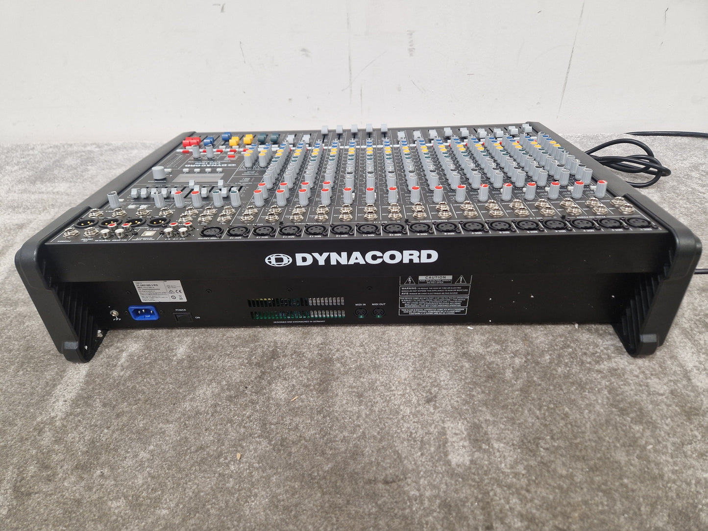 Dynacord CMS 1600 - 16-Channel Mixer, USB Audio Interface - Excellent w/ Original Box & Power Supply