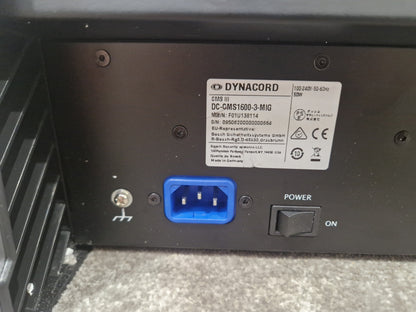 Dynacord CMS 1600 - 16-Channel Mixer, USB Audio Interface - Excellent w/ Original Box & Power Supply