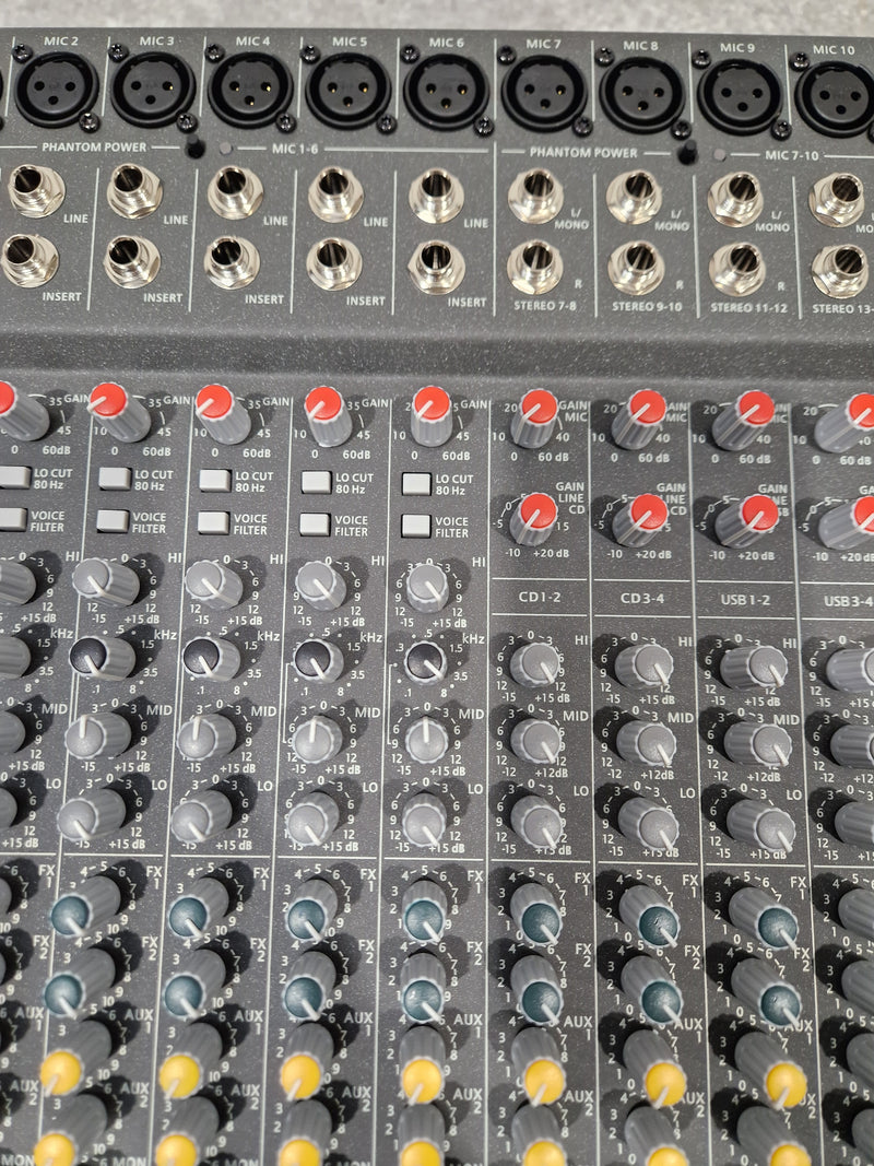 Dynacord Powermate 1000-3 - 2000W Powered Mixer - Excellent w/ Original Box & European power supply - Image 7