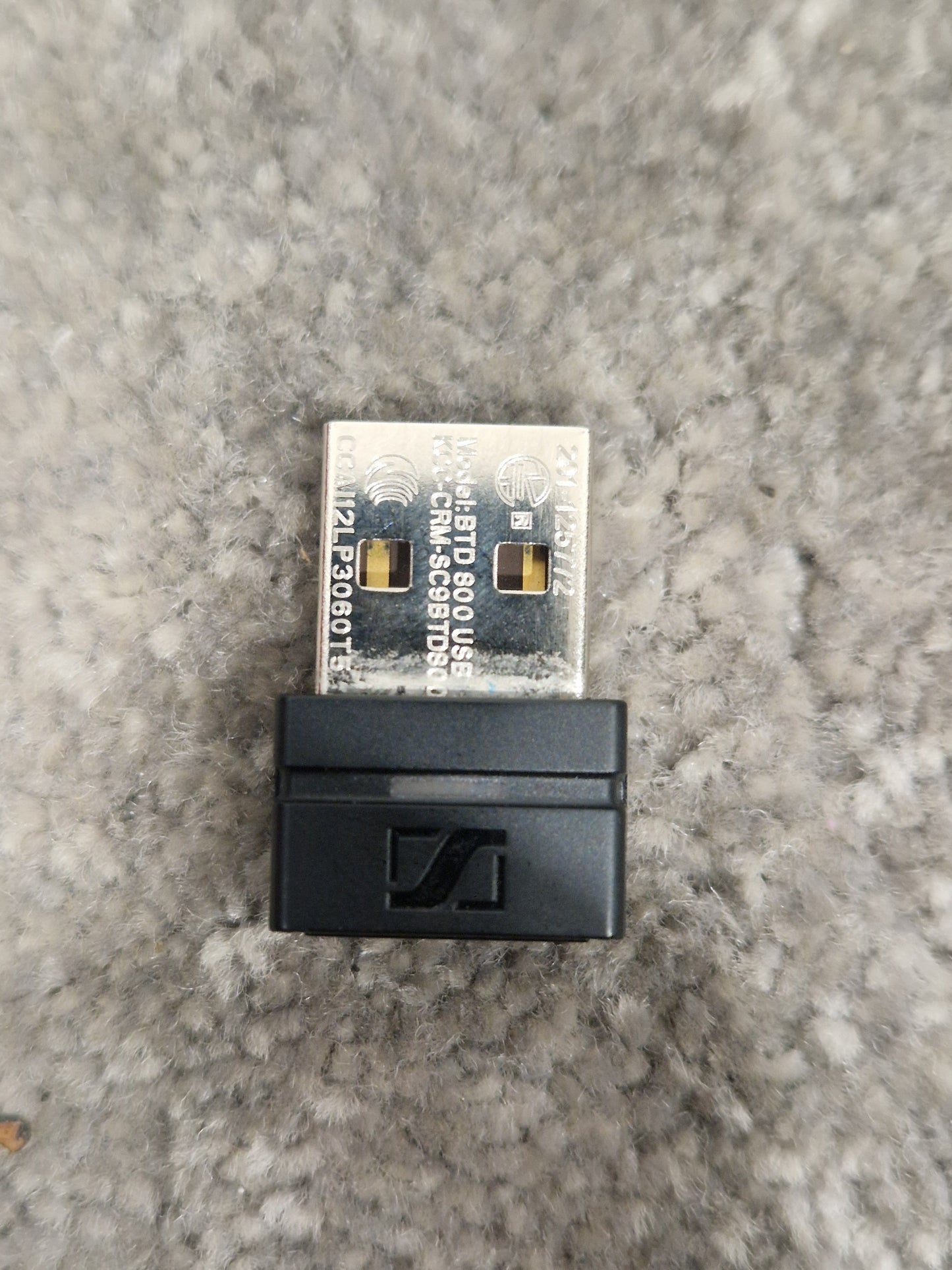 Sennheiser DW 10 HS Headset - Bluetooth Connector, Untested - Very Good