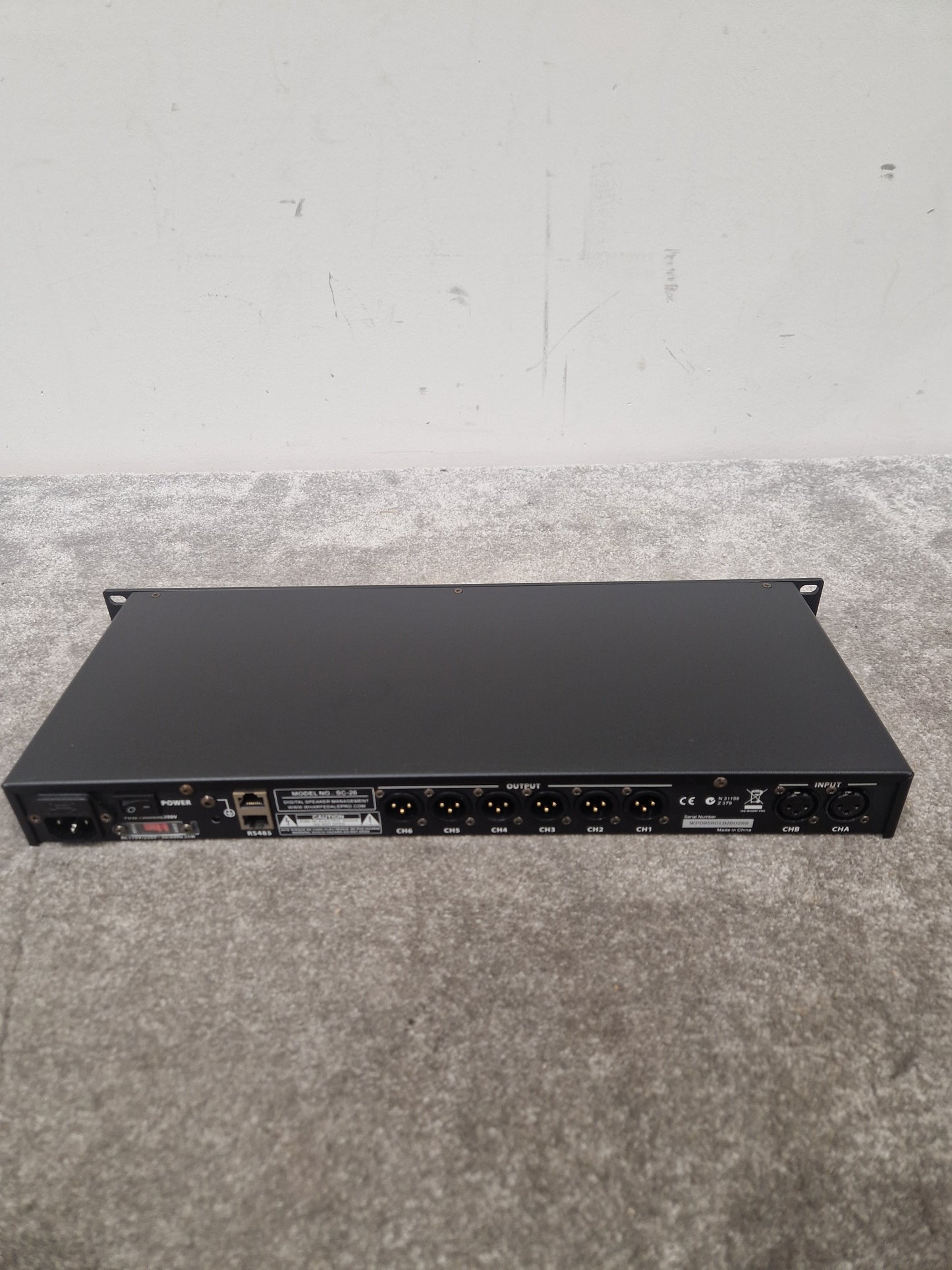 Wharfedale Pro Sc-26 Digital Speaker Management - 24-bit/96kHz DSP, 2x6 Matrix - Excellent