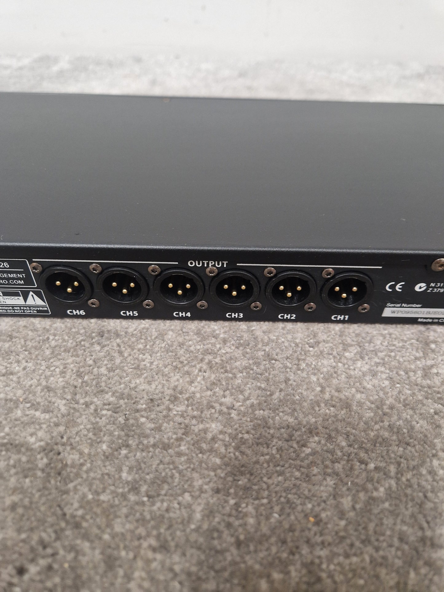 Wharfedale Pro Sc-26 Digital Speaker Management - 24-bit/96kHz DSP, 2x6 Matrix - Excellent