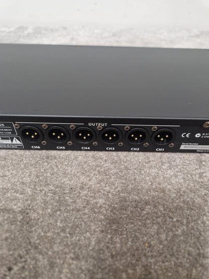 Wharfedale Pro Sc-26 Digital Speaker Management - 24-bit/96kHz DSP, 2x6 Matrix - Excellent