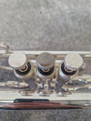 Besson BE1000 Silver Plate Cornet - Brass Instrument - Fair w/ Hard Case - Photo 3