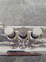 Besson BE1000 Silver Plate Cornet - Brass Instrument - Fair w/ Hard Case - Image 3