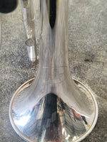 Besson BE1000 Silver Plate Cornet - Brass Instrument - Fair w/ Hard Case - Image 13