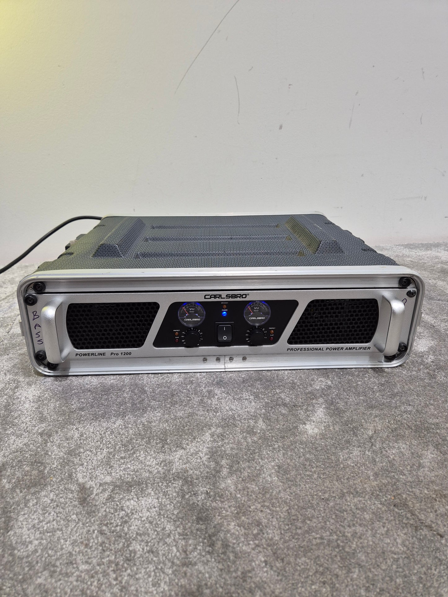 Carlsbro Powerline Pro 1200 Amplifier - 600-watts RMS - Fair (Read Description)