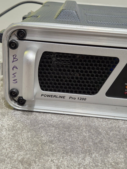 Carlsbro Powerline Pro 1200 Amplifier - 600-watts RMS - Fair (Read Description)